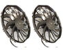 SPAL 12" 2 Pack!! - SPAL 30101522 12" Fan Puller Curved Blades 12 Volt High-Performance 1226 cfm VA10-AP50/C-61A SPAL Fan - 30101522 12" Fan Puller 12 Volt fan - 2 Pack!!