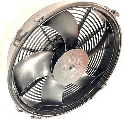 SPAL 12" pusher SPAL Fan - 30103203 12" Pusher Curved Blades 12 Volt High-Performance 1599 cfm VA34-AP90/VLL-79S 12V IP68 Waterproof Brushed Fan for Cooling Radiators, Oil Coolers, and Compact Applications etc. SPAL Fan - 30103203