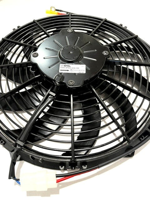 SPAL 12" SPAL Fan - 30101522 **USED** 12 Inch 12 Volt Puller Fan Curved Blades High-Performance 1226 cfm VA10-AP50/C-61A (Copy) (Copy) SPAL Fan - 30101522 USED 12 Inch Fan