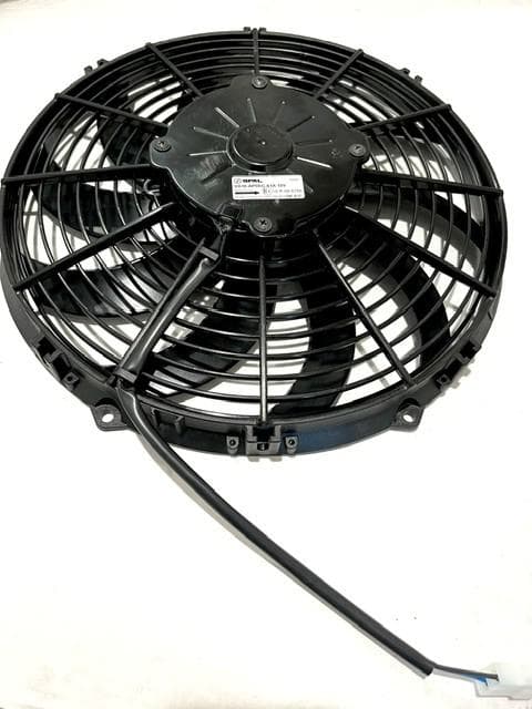 SPAL 12" SPAL Fan - 30101522 **USED** 12 Inch 12 Volt Puller Fan Curved Blades High-Performance 1226 cfm VA10-AP50/C-61A (Copy) SPAL Fan - 30101522 USED 12 Inch Fan