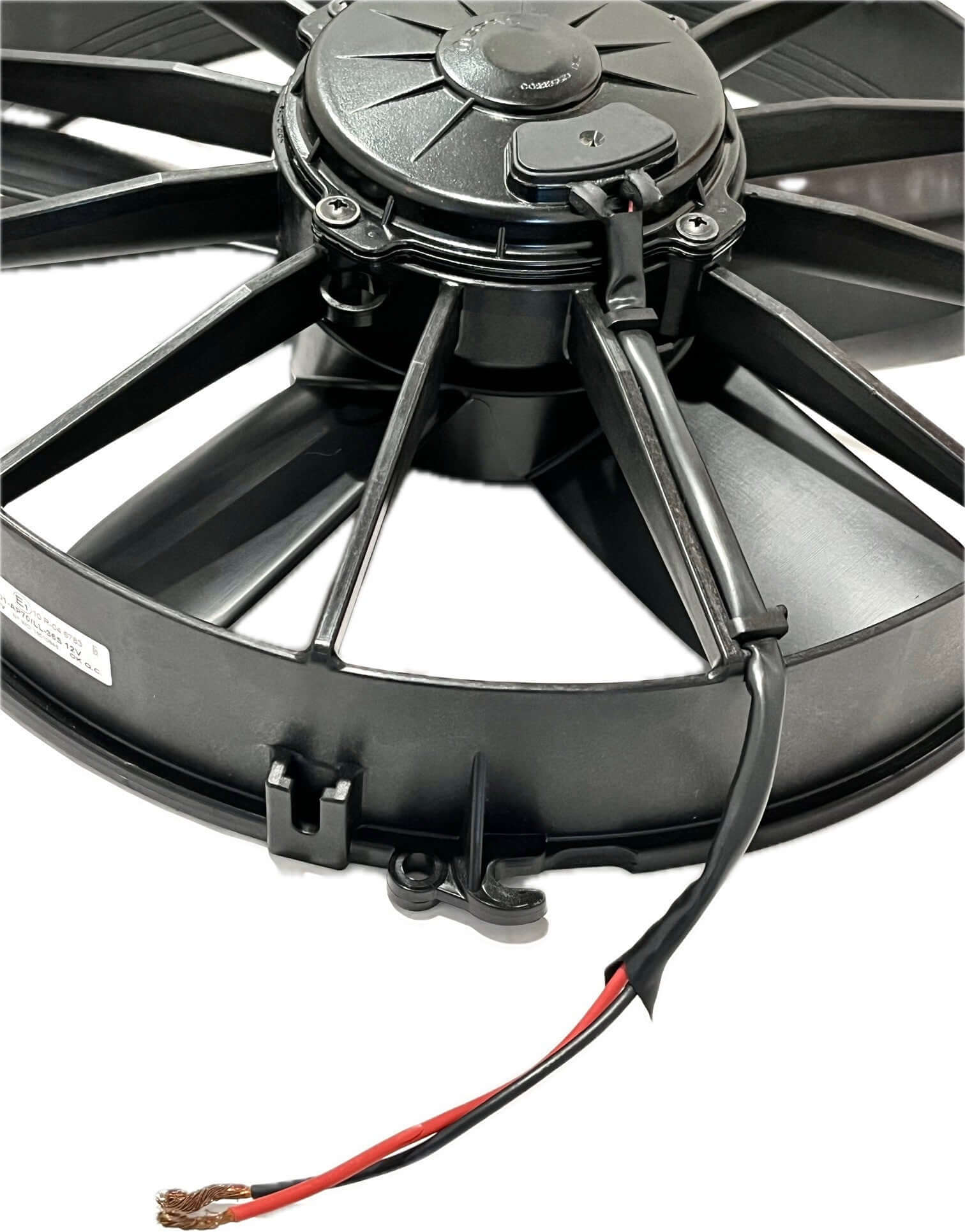 SPAL 12" SPAL Fan - 30102025 **USED** 12" 12 Volt Pusher Fan 1687 CFM Cooling Radiator or Thermo King Tripac APU Evolution Carrier etc -Catalog P/N VA01-AP70/LL-36S SPAL Fan - 30102025 **USED** 12" 12 Volt Pusher Fan 1687 CFM