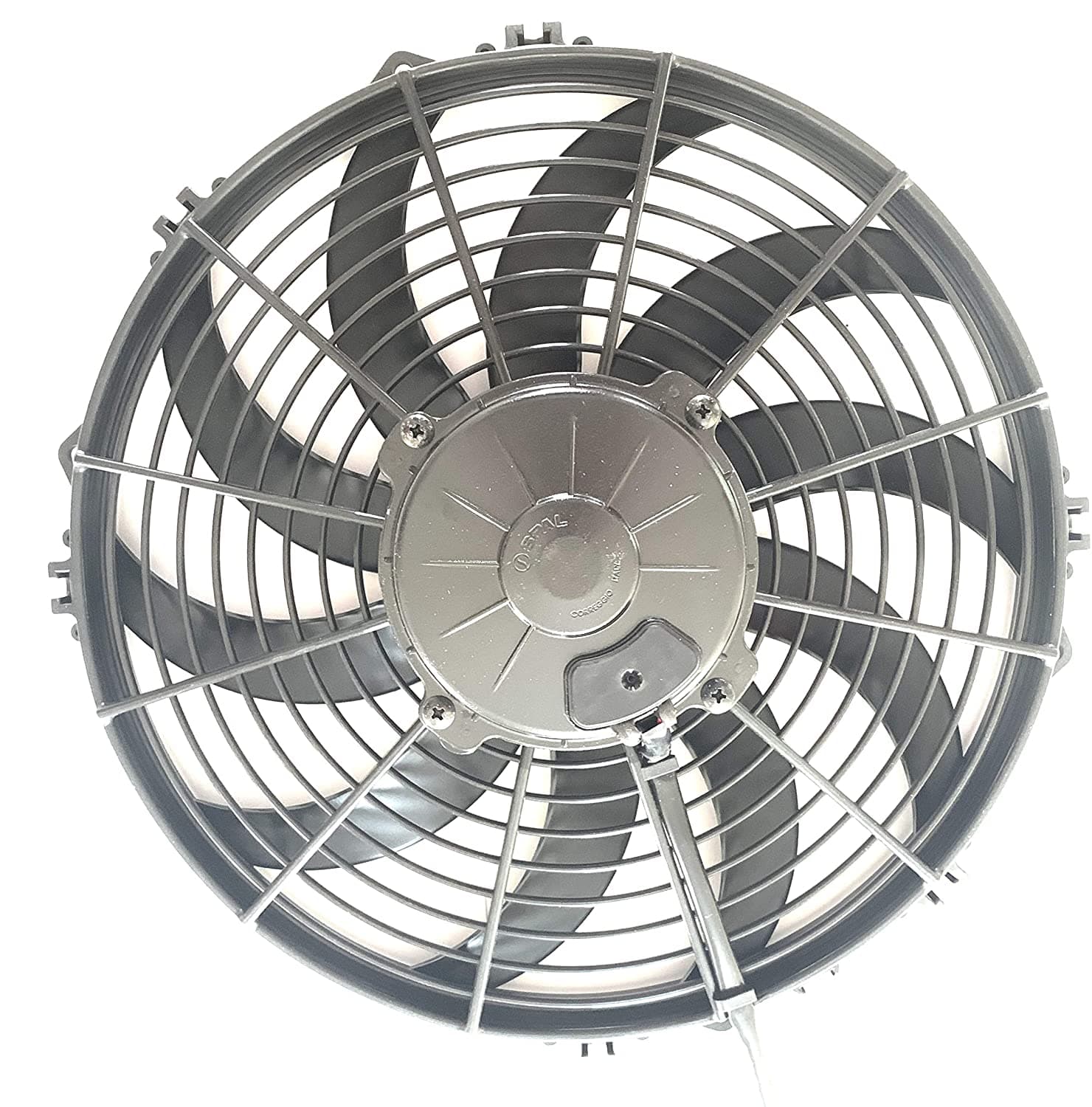 SPAL 12" SPAL Fan - 30102029 12" 12 Volt puller High-Performance Fan Puller with Curved Blades. 1451 cfm VA10-AP70/LL-61A Cooling for Radiators Oil Coolers, APUs and car restoration modification applications SPAL Fan - 30102029 12" 12 Volt puller Fan1451 cfm