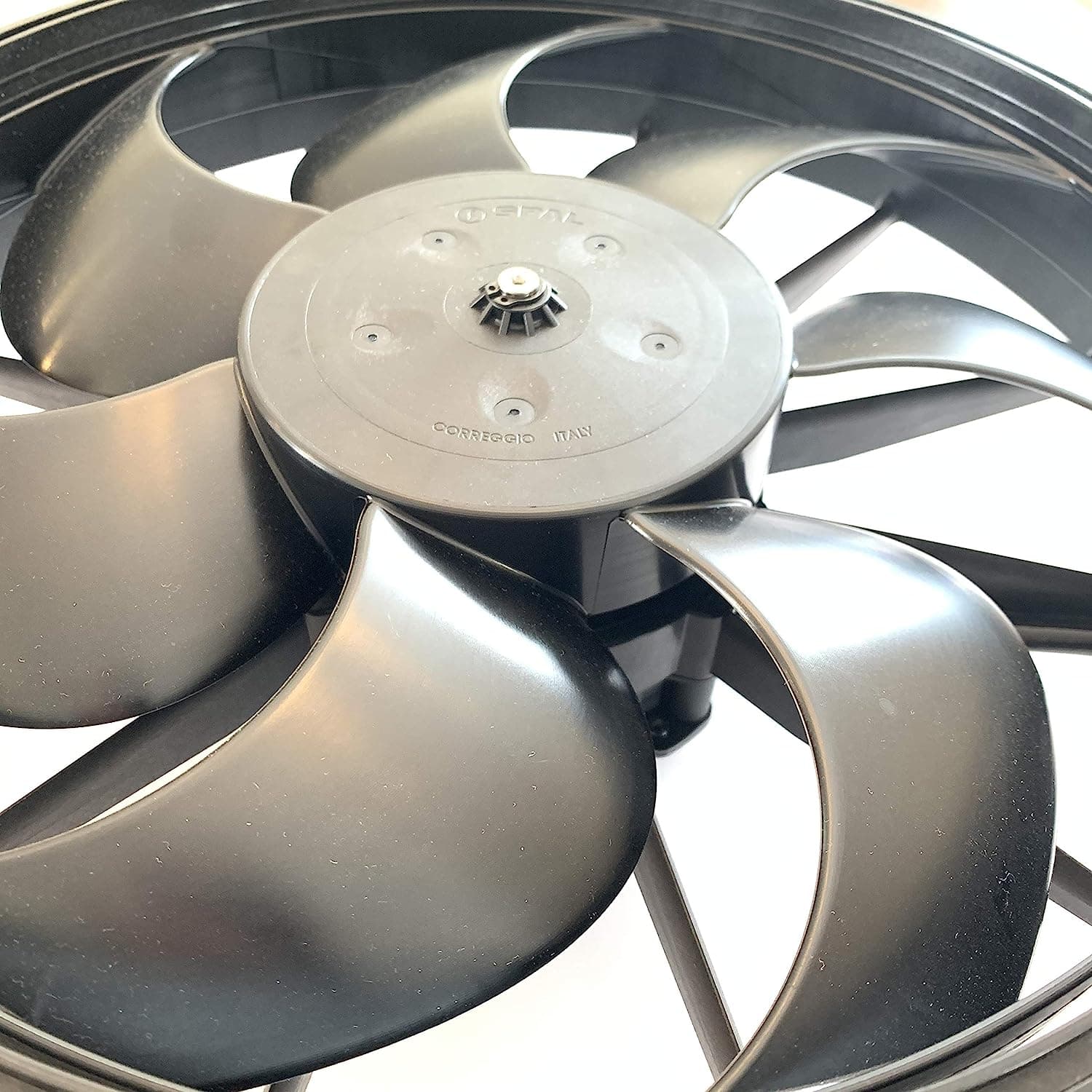 SPAL 12" SPAL Fan - 30103202 12" 12 Volt Puller Fan Sealed High Output Curved Blade 1870 cfm VA01-AP90/VLL-66A SPAL Fan - 30103202 12" 12 Volt Puller Fan 1870 cfm