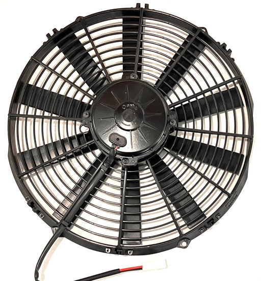 SPAL 13" Puller SPAL Fan - 30102104 13" Puller Straight Blades 12 Volt High-Performance Long Life 1331 cfm VA13-AP70/LL-35A 12V IP68 Waterproof Brushed Fan for Cooling Radiators, Hot Rods, Oil Coolers etc. SPAL Fan - 30103203
