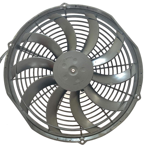 SPAL 13" SPAL Fan - 30102044 13" 12 Volt Puller Fan High Performance Curved Blade 1777 cfm SPAL Fan - 30102044 13" 12 Volt Puller Fan 1777 cfm