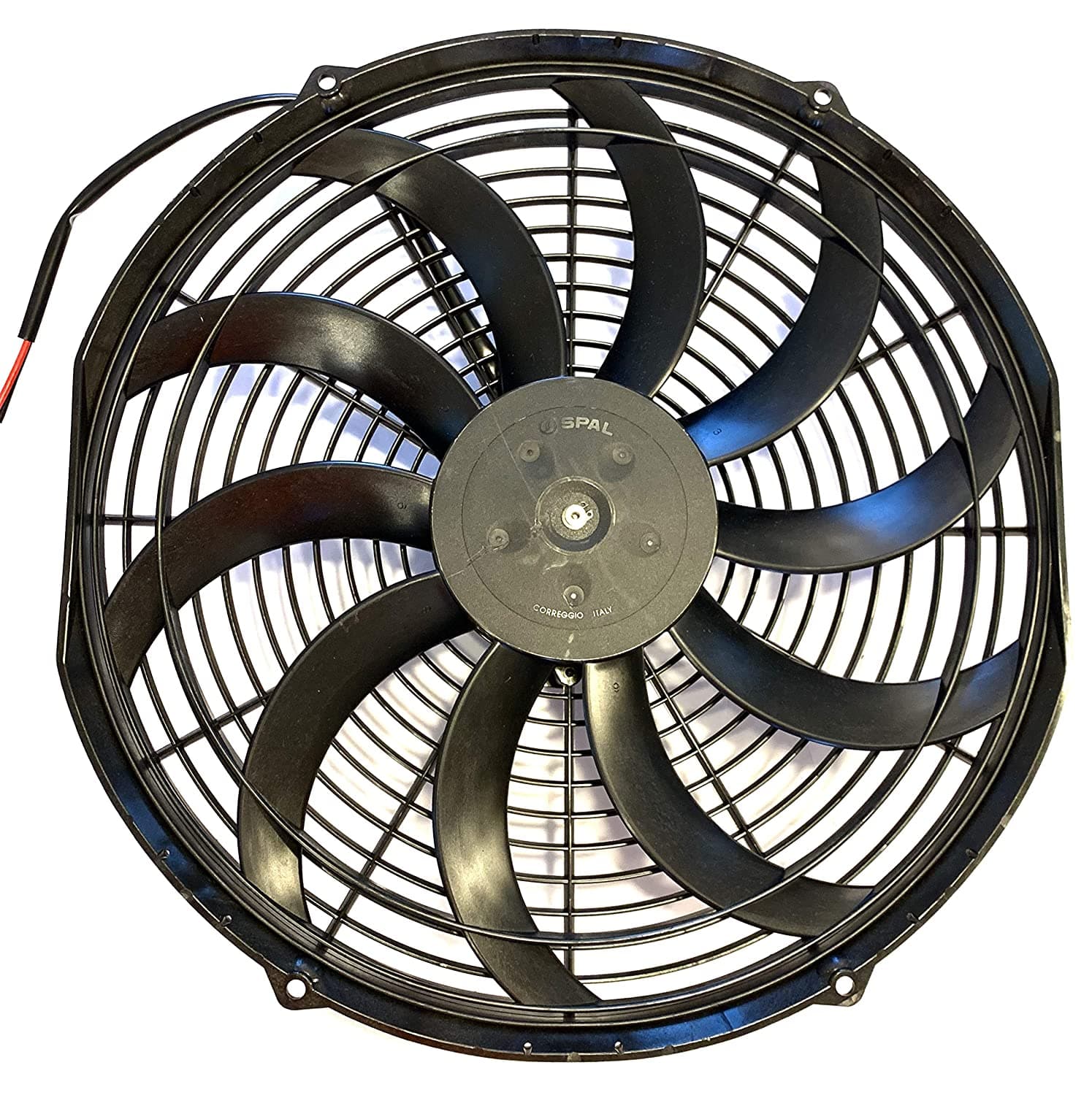 SPAL 14" SPAL Fan - 30102042 14" 12 Volt Puller Fan High Performance Curved Blade 1864 cfm VA08-AP71/LL-53A SPAL Fan - 30102042 14" 12 Volt Puller Fan 1864 cfm 