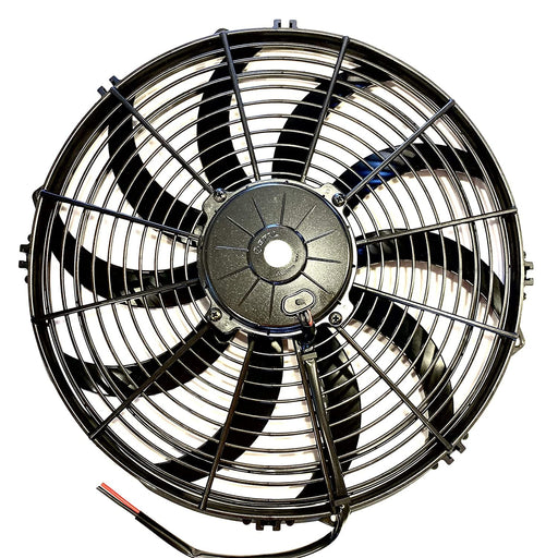 SPAL 14" SPAL Fan - 30102042 14" 12 Volt Puller Fan High Performance Curved Blade 1864 cfm VA08-AP71/LL-53A SPAL Fan - 30102042 14" 12 Volt Puller Fan 1864 cfm 