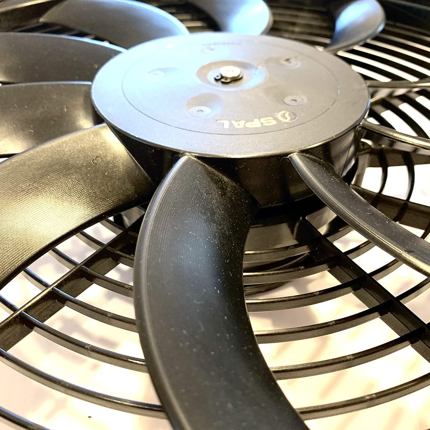 SPAL 14" SPAL Fan - 30102042 14" 12 Volt Puller Fan High Performance Curved Blade 1864 cfm VA08-AP71/LL-53A SPAL Fan - 30102042 14" 12 Volt Puller Fan 1864 cfm 