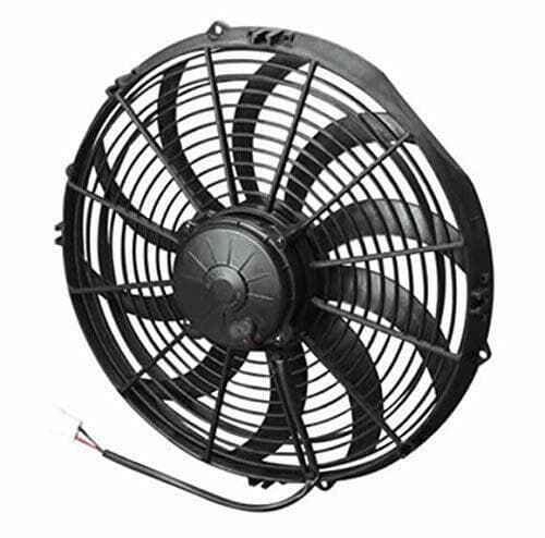 SPAL 14" SPAL Fan - 30102056 14" 12 Volt Pusher Fan High Performance ; Curved Blade SPAL Fan - 30102056 14" 12 Volt Pusher Fan