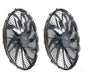 SPAL 16" 2 Pack!! - SPAL 30102049 16" Fan Puller Curved Blades 12 Volt High-Performance 2024 cfm VA18-AP71/LL-59A 2 Pack!! - SPAL Fan - 30102049 16" Puller Fan - 2 Pack!