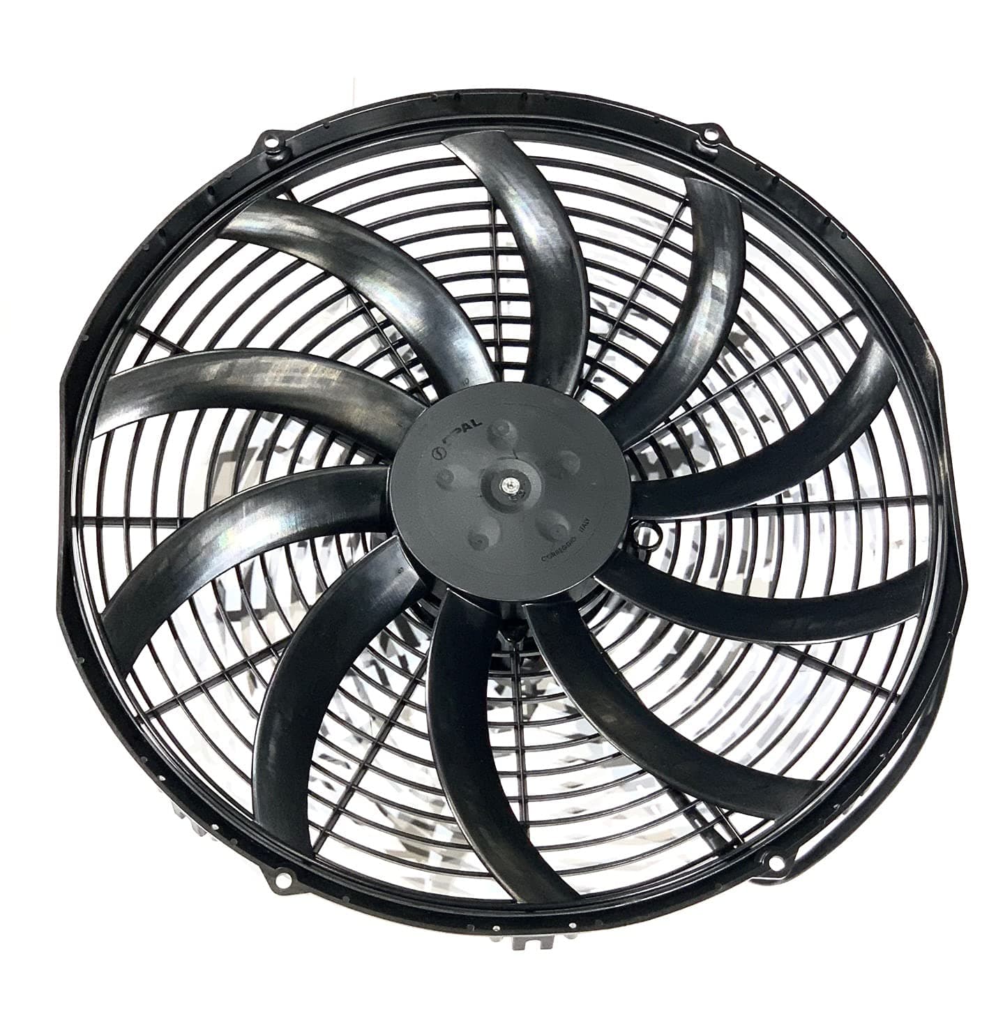 SPAL 16" 2 Pack!! - SPAL 30102049 16" Fan Puller Curved Blades 12 Volt High-Performance 2024 cfm VA18-AP71/LL-59A 2 Pack!! - SPAL Fan - 30102049 16" Puller Fan - 2 Pack!