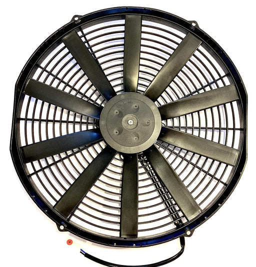 SPAL 16" SPAL Fan - 30100401 16" 12 Volt Pusher Fan Low Profile Straight Blade 1103 cfm VA18-AP10/C-41S SPAL Fan - 30100401 16" 12 Volt Pusher Fan 1103 cfm