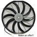 SPAL 16" SPAL Fan - 30102049 16" 12 Volt Puller High Performance Fan Curved Blade SPAL Fan - 30102049 16" 12 Volt Puller Fan