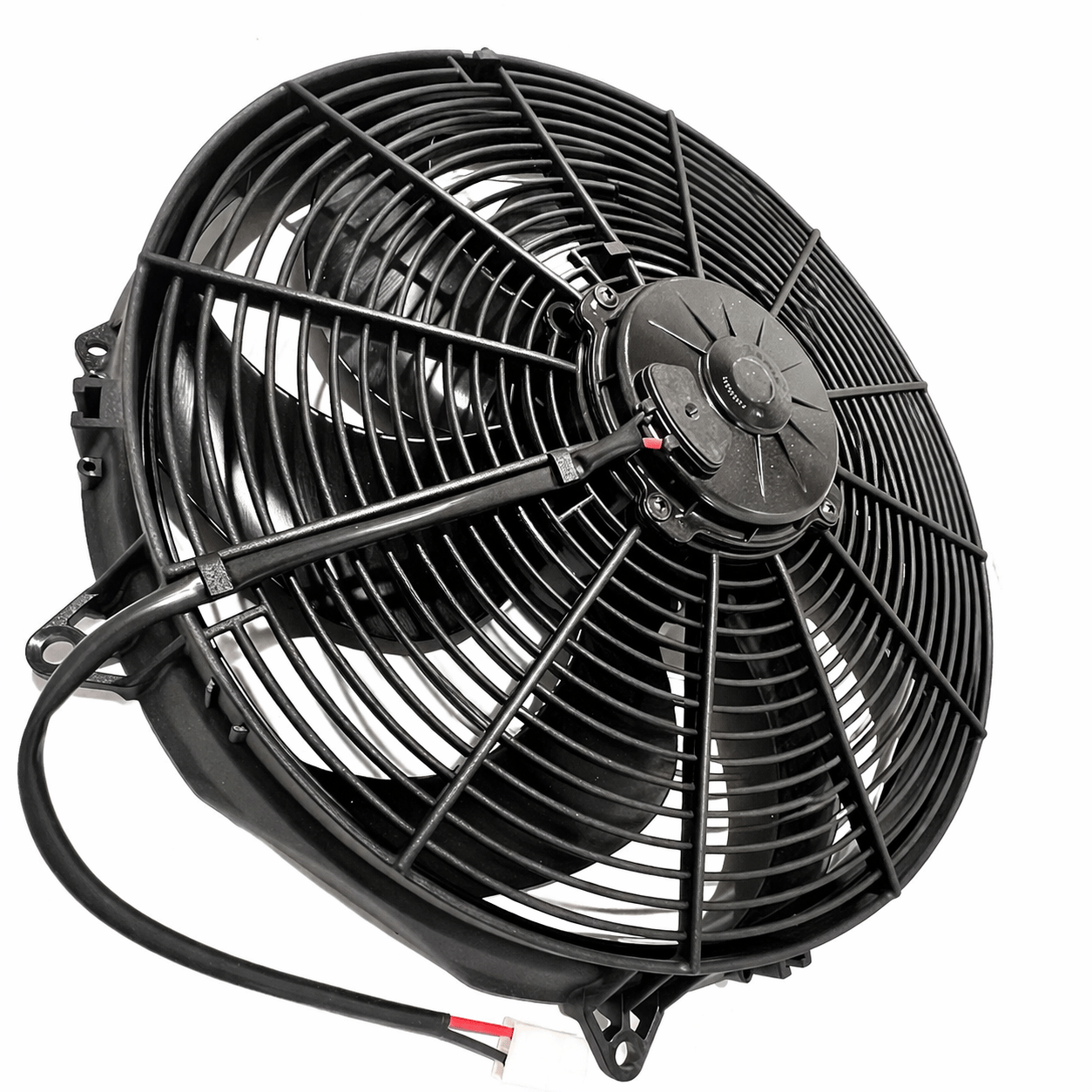 SPAL 16" SPAL Fan - 30102082 16" 12 Volt Puller Fan Sealed Curved Blade 1918 cfm VA33-AP71/LL-65A SPAL Fan - 30102082 16" 12 Volt Puller Fan | VA33-AP71/LL-65A 1918 cfm
