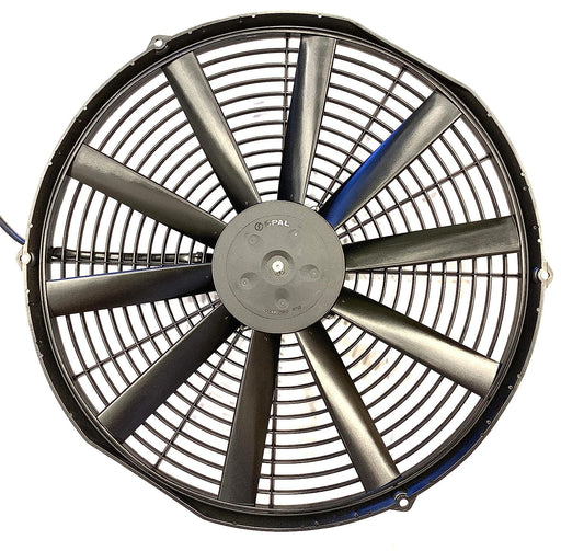 SPAL 16" SPAL Fan - 30102120 16" 12 Volt Puller Fan High Performance Straight Blade 1918 cfm VA18-AP70/LL-86A SPAL Fan - 30102120 16" 12 Volt Puller Fan 1918 cfm