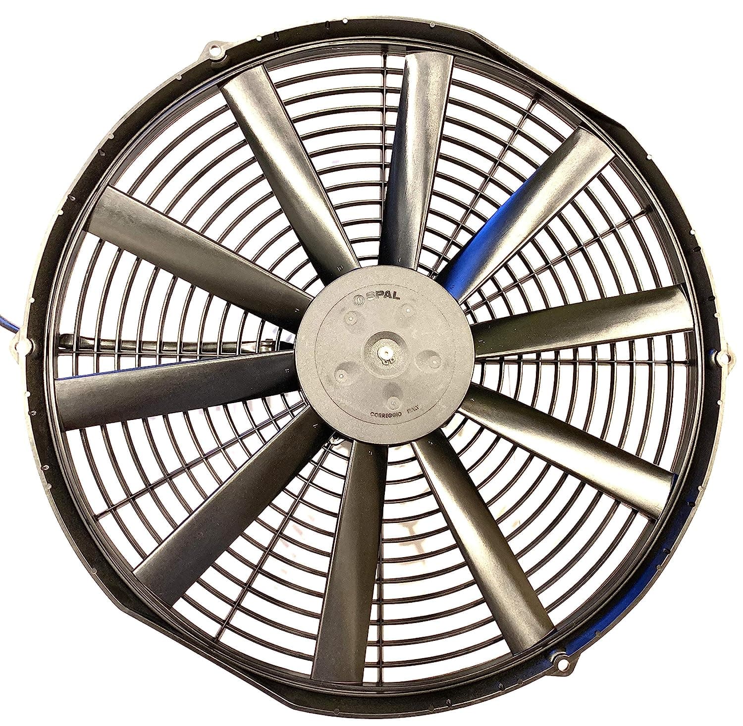 SPAL 16" SPAL Fan - 30102120 16" 12 Volt Puller Fan High Performance Straight Blade 1918 cfm VA18-AP70/LL-86A SPAL Fan - 30102120 16" 12 Volt Puller Fan 1918 cfm