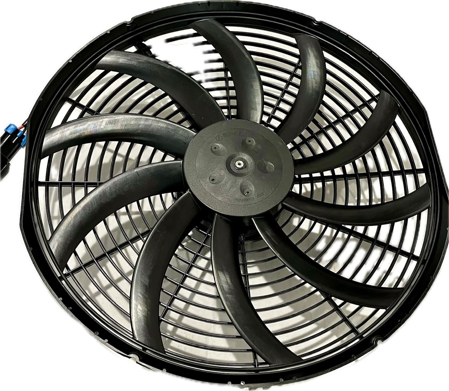 SPAL 16" **USED** SPAL Fan - 30102050 16" 12 Volt Puller Fan Puller Curved Blades 2024 CFM Sealed Cooling for Thermo King Tripac APU Evolution Carrier Condenser 78-2050 30102049 with Mating Connector Kit (Copy) SPAL Fan - 30102050 USED 16" 12 Volt Puller Fan 2024 CFM