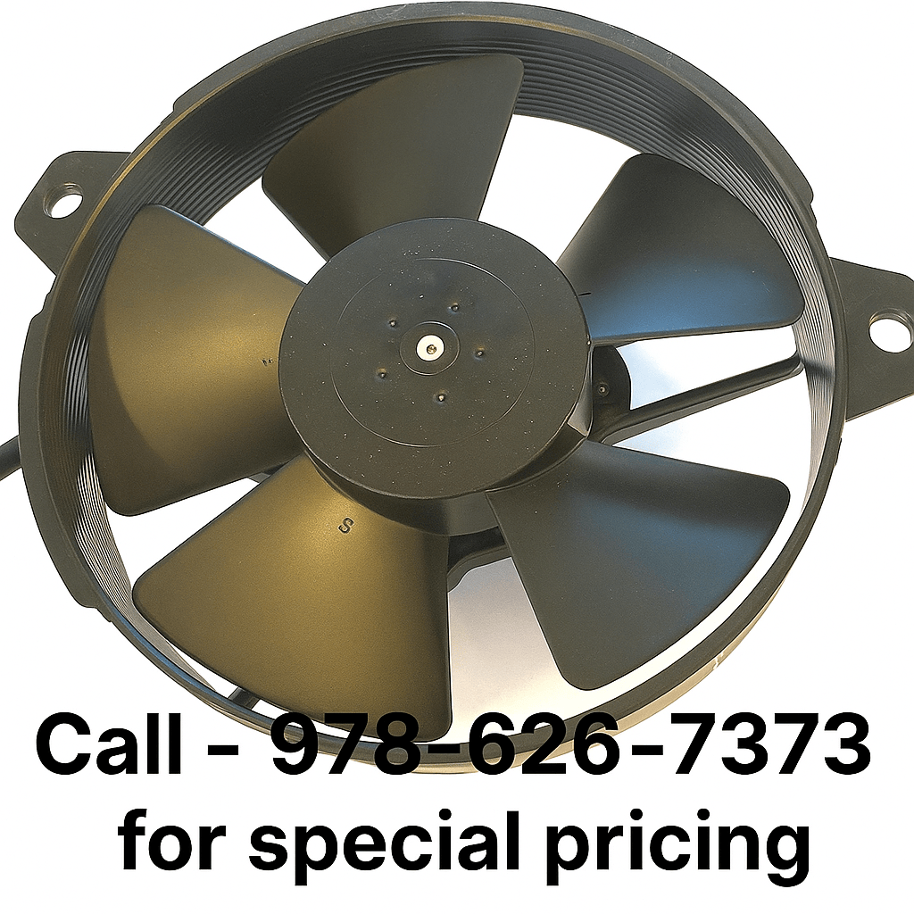 SPAL 5.2" SPAL Fan - 30103011 5.2" 12 Volt Puller Fan High Performance Straight Blade 342 cfm SPAL Fan - 30103011 5.2" 12 Volt Puller Fan 342 cfm