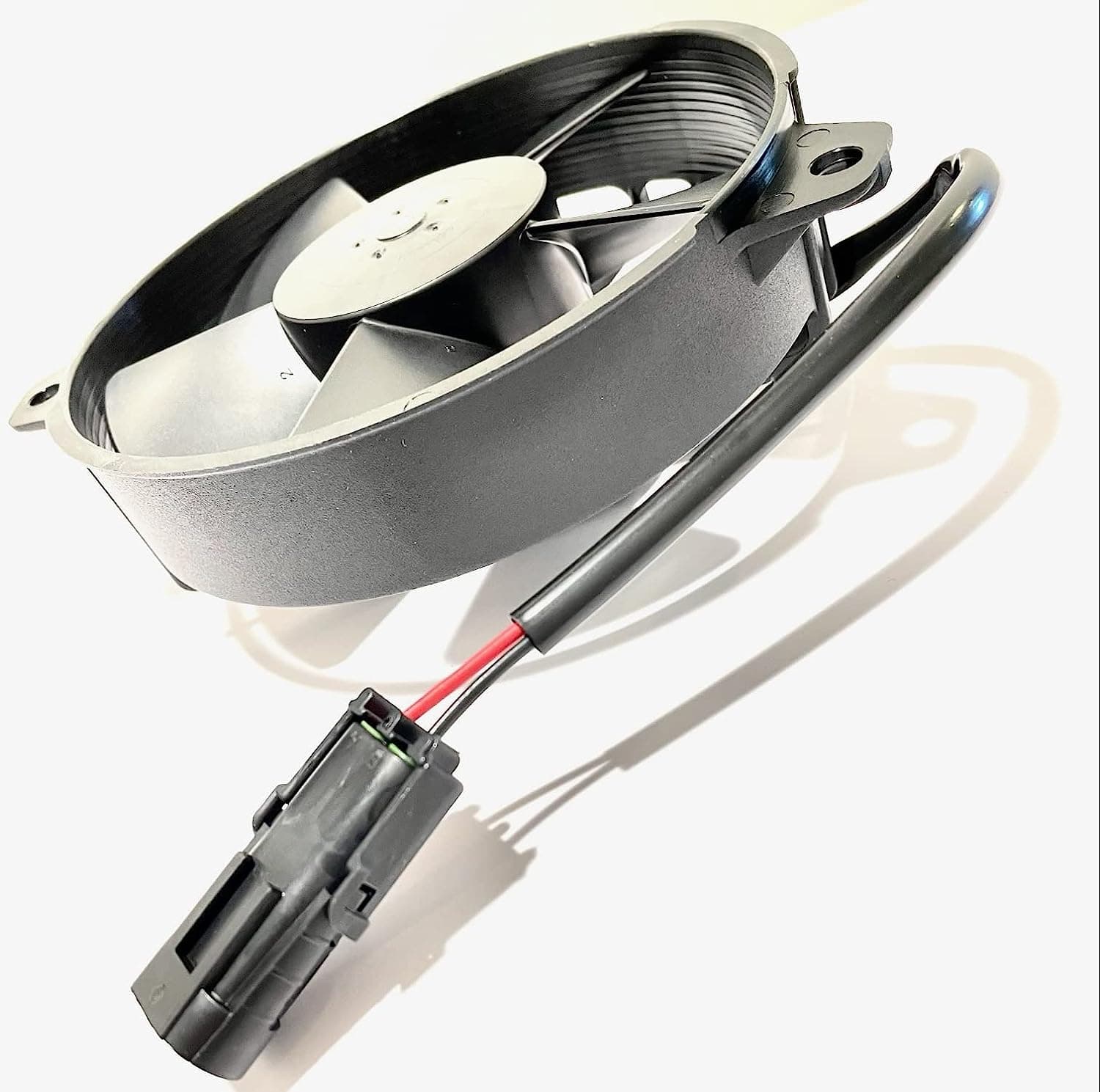 SPAL 5.2" SPAL Fan - 30103059 5.2" 12 Volt Puller Fan Sealed High Performance Straight Blade 342 cfm VA31-A101/46A with Weatherpack Sealed Connector SPAL Fan - 30103059 5.2" 12 Volt Puller Fan 