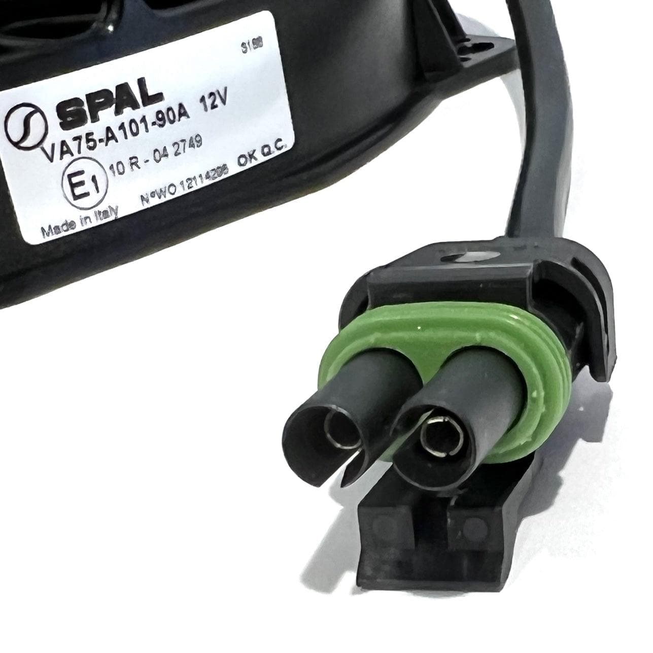 SPAL 7.2" SPAL Fan - 30103131 7.2" 12 Volt Puller Radiator Condenser Fan High Performance Curved Blade 398 cfm VA75-A101-90A 12V - Replacement for Polaris 2413007 for ATV Motorcycle etc. SPAL Fan - 30103131 7.2" 12 Volt Puller Fan 398 cfm 