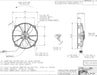 SPAL 7.2" SPAL Fan - 30103131 7.2" 12 Volt Puller Radiator Condenser Fan High Performance Curved Blade 398 cfm VA75-A101-90A 12V - Replacement for Polaris 2413007 for ATV Motorcycle etc. SPAL Fan - 30103131 7.2" 12 Volt Puller Fan 398 cfm 