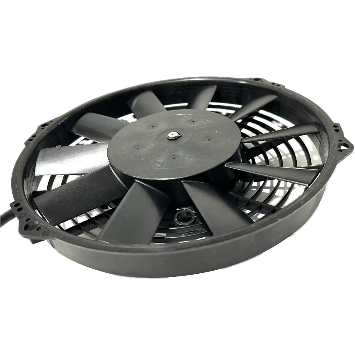 SPAL 9" SPAL Fan - 30100344 9" 24 Volt Puller Fan Straight Blade 543 cfm VA07-BP7/C-31A 24V Truck Air 06-3499, MEI 3499 SPAL Fan - 30100344 9" VA07-BP7/C-31A 24V Truck Air 06-3499, MEI 3499