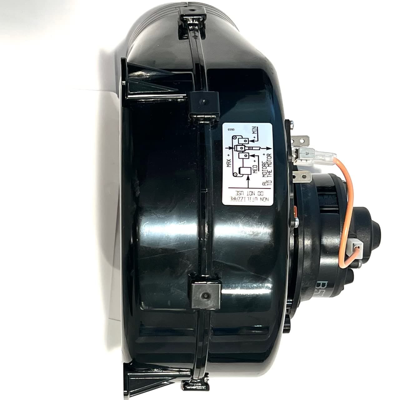 SPAL Blower SPAL Fan - 30001009 24 Volt Single Wheel Volt Blower Fan 3 Speed Long Life 260 CFM/p/n 001-B53-03S SPAL Fan - 30001009 24 Volt Single Wheel Volt Blower Fan