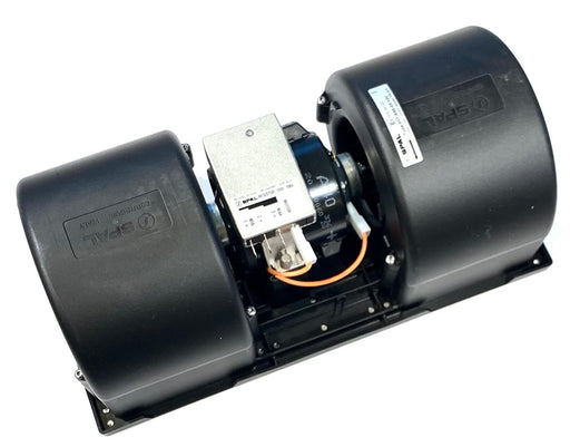 SPAL Blower SPAL Fan - 30006707 12 Volt Dual Wheel Centrifugal Blower Fan 017-A40-22 RA3VCV SPAL Fan - 30006707 12 Volt Dual Wheel Centrifugal Blower