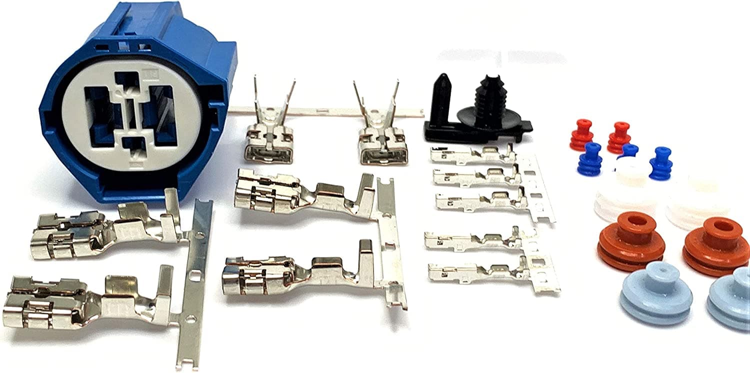 SPAL Connector Kit 30130628 Connector Kit - New Connectors Terminals & seals for SPAL Brushless Fans 30130628 Connector Kit - for SPAL Brushless Fans etc