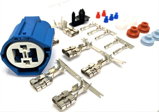 SPAL Connector Kit 30130628 Connector Kit - New Connectors Terminals & seals for SPAL Brushless Fans 30130628 Connector Kit - for SPAL Brushless Fans etc