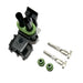 SPAL Connector Kit Aptiv 12015792 Housing with Terminals & seals Vehicle Side to Mate with Fans and Other Devices for 16-14 AWG Wire Connector Kit Connector Kit - Aptiv 12015792 Housing with Terminals & seals 