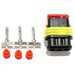 SPAL Connector Kit TE Conn Female Housing 282087-1 with Terminals & seals Vehicle Side to Mate with Fans and Other Devices for 16-14 AWG Wire Connector Kit TE 282087-1 Housing with Terminals & seals Connector Kit 