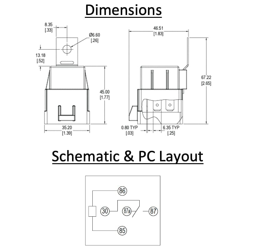 SPAL Relay 5-Pin 12V 40 Amp Waterproof Relay [30/40 Amp] for Automotive Marine Relays Boats Auto Cars & for Fan Harness SPAL Denso Bosch Others A2S1CSQ12VDC1.9R CIT A2S1CSQ12VDC1.9R 5-Pin 12V 40 Amp Waterproof Relay