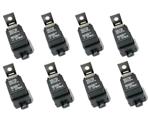 SPAL Relay 5-Pin 12V 40 Amp Waterproof Relay [30/40 Amp] for Automotive Marine Relays Boats Auto Cars & for Fan Harness SPAL Denso Bosch Others A2S1CSQ12VDC1.9R CIT A2S1CSQ12VDC1.9R 5-Pin 12V 40 Amp Waterproof Relay