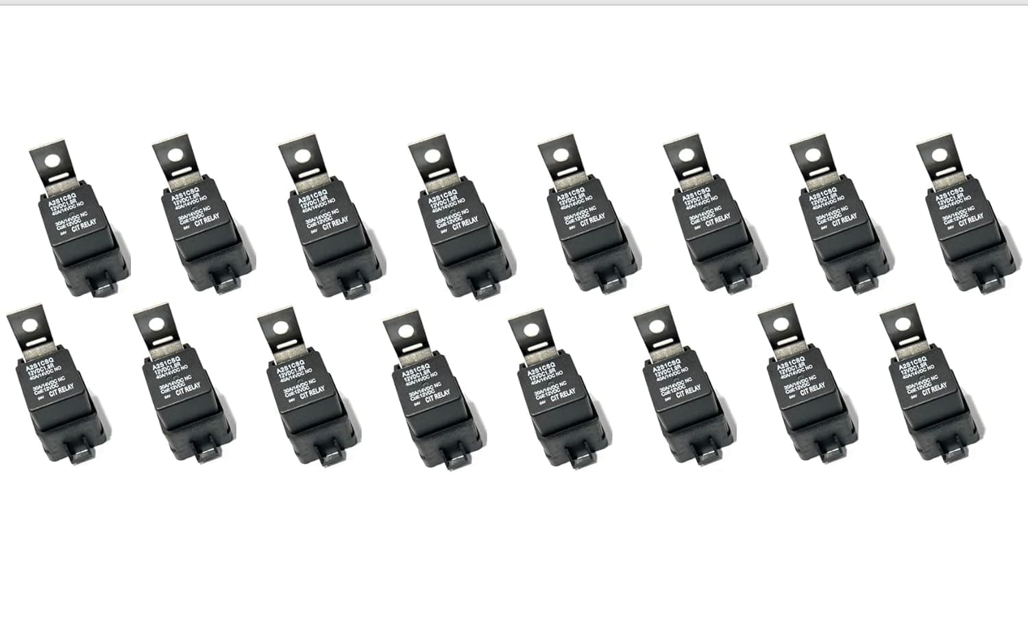 SPAL Relay 5-Pin 12V 40 Amp Waterproof Relay [30/40 Amp] for Automotive Marine Relays Boats Auto Cars & for Fan Harness SPAL Denso Bosch Others A2S1CSQ12VDC1.9R CIT A2S1CSQ12VDC1.9R 5-Pin 12V 40 Amp Waterproof Relay