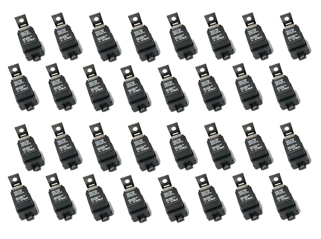 SPAL Relay 5-Pin 12V 40 Amp Waterproof Relay [30/40 Amp] for Automotive Marine Relays Boats Auto Cars & for Fan Harness SPAL Denso Bosch Others A2S1CSQ12VDC1.9R CIT A2S1CSQ12VDC1.9R 5-Pin 12V 40 Amp Waterproof Relay