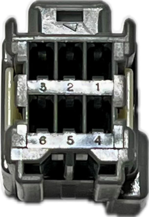 Yazaki Wire Harness and Connectors Yazaki 7282-5532-40 7282553240 6 Position Male Connector Housing Unit Yazaki 7282-5532-40 6 Position Male Connector 