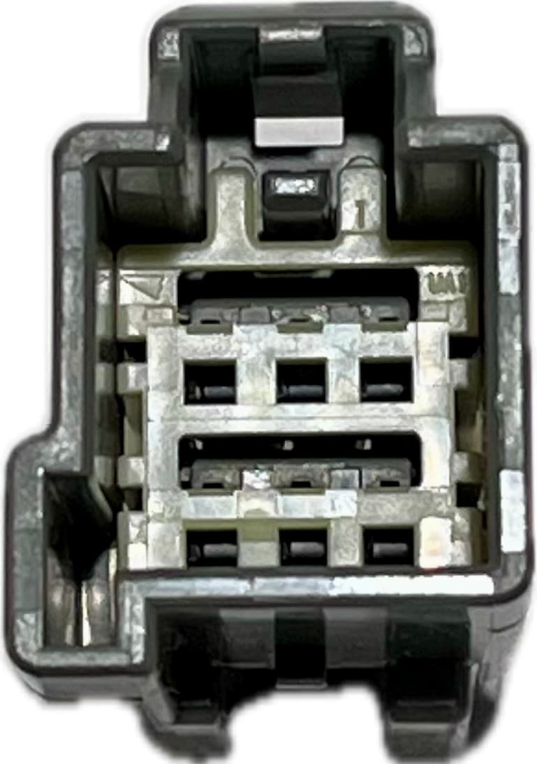Yazaki Wire Harness and Connectors Yazaki 7282-5532-40 7282553240 6 Position Male Connector Housing Unit Yazaki 7282-5532-40 6 Position Male Connector 