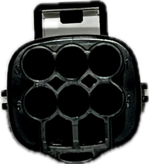 Yazaki Wire Harness and Connectors Yazaki 7282-5553-10 7282555310 6 Position Sealed Male Connector Housing Unit Yazaki 7282-5553-10 6 Position Sealed Male Connector 