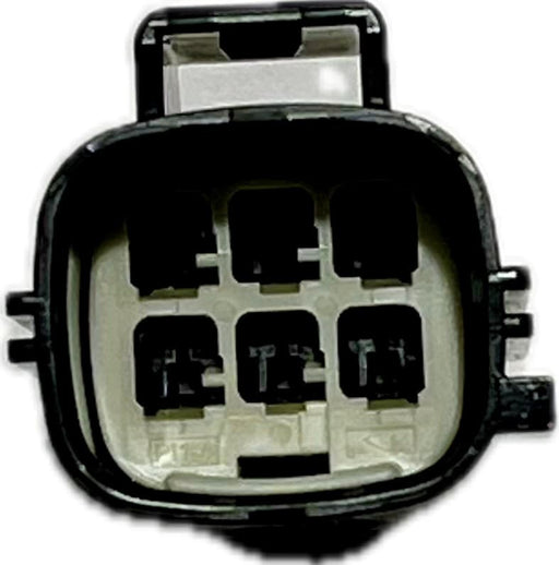 Yazaki Wire Harness and Connectors Yazaki 7282-5553-10 7282555310 6 Position Sealed Male Connector Housing Unit Yazaki 7282-5553-10 6 Position Sealed Male Connector 