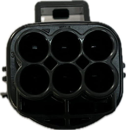 Yazaki Wire Harness and Connectors Yazaki 7282-5577-10 7282557710 6 Position Sealed Male Connector Housing Unit Yazaki 7282-5577-10 6 Position Sealed Male Connector 