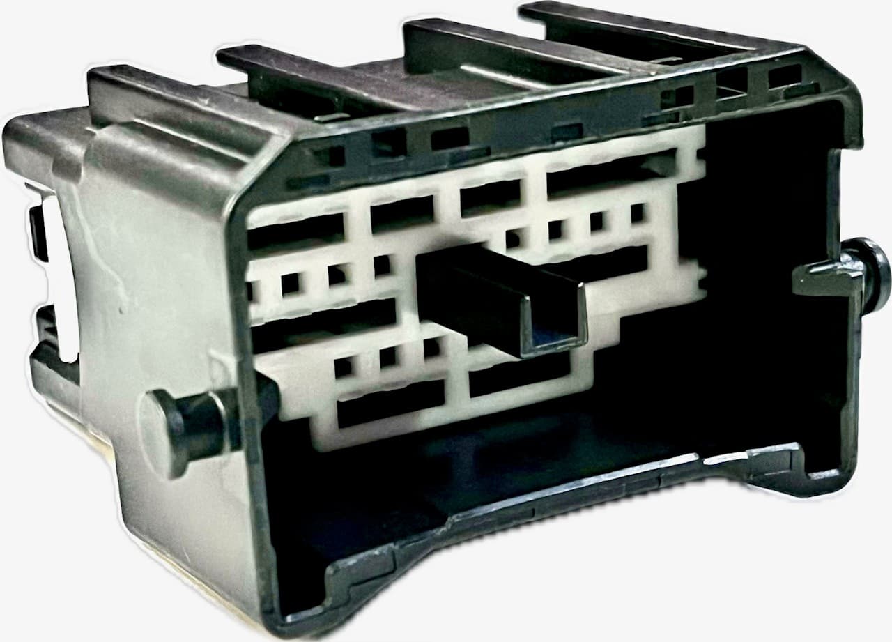 Yazaki Wire Harness and Connectors Yazaki 7282-6376-30 7282637630 26 Position Male Hybrid Connector Housing Unit Yazaki 7282-6376-30 26 Position Male Hybrid Connector 