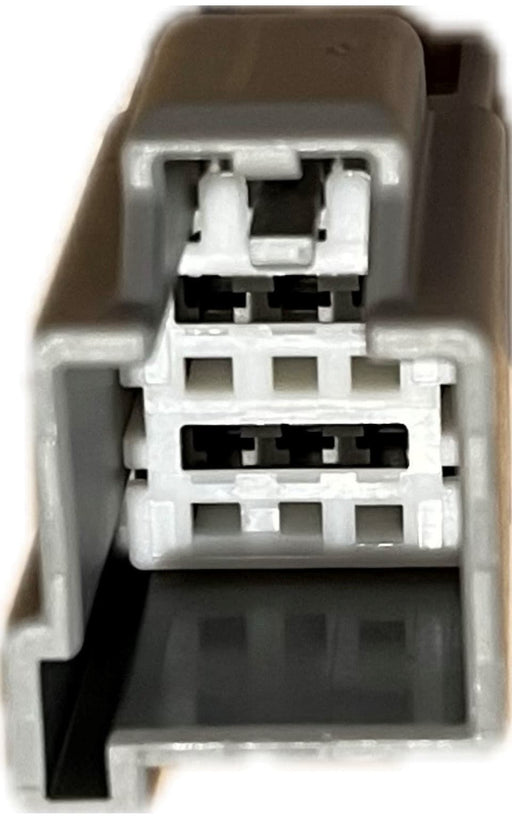 Yazaki Wire Harness and Connectors Yazaki 7282-6454-40 7282645440 6 Position Male Connector Housing Unit Yazaki 7282-6454-40 6 Position Male Connector 