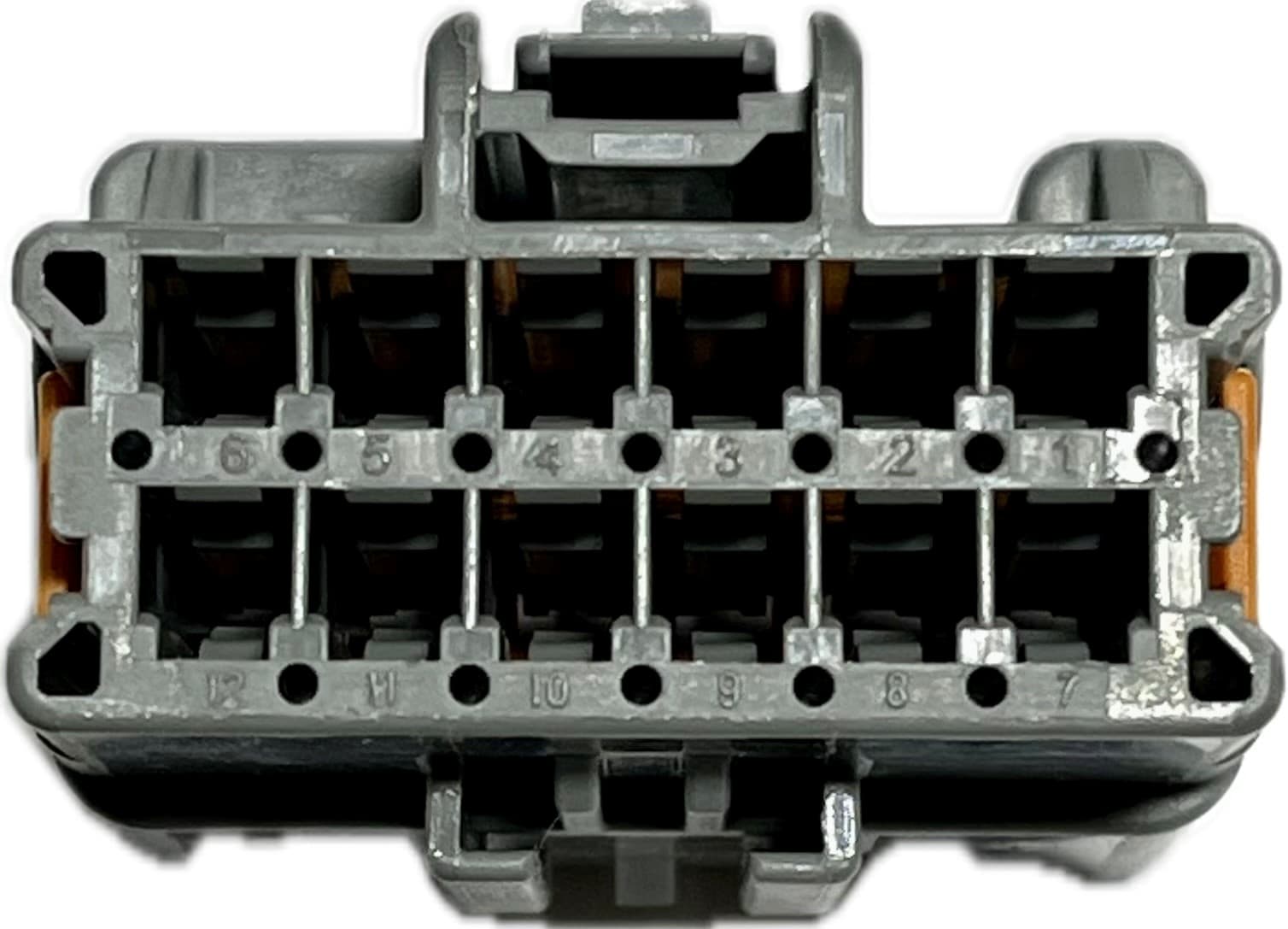Yazaki Wire Harness and Connectors Yazaki 7282-6467-40 7282646740 12 Position Male Connector Housing Unit Yazaki 7282-6467-40 12 Position Male Connector Housing