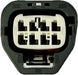 Yazaki Wire Harness and Connectors Yazaki 7283-0074-10 7283007410 8 Position Sealed Female Connector Housing Unit Yazaki 7283-0074-10 8 Position Sealed Female Connector Housing