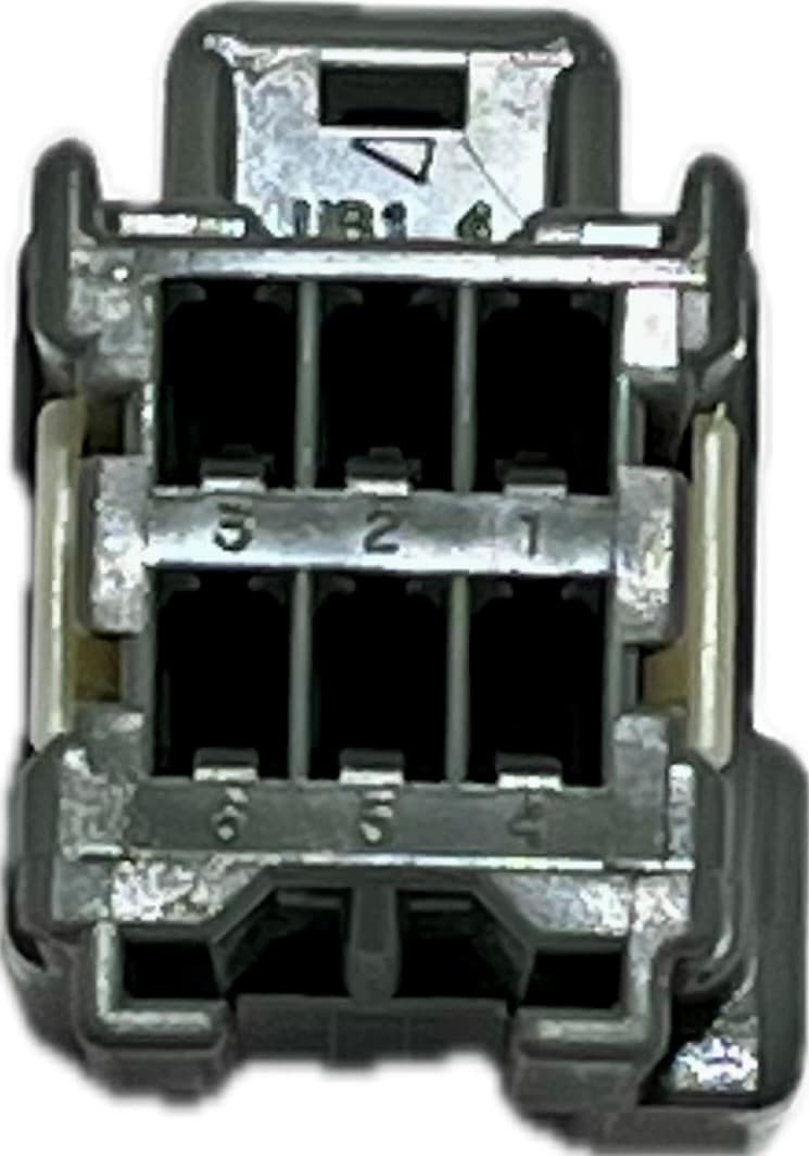 Yazaki Wire Harness and Connectors Yazaki 7283-5560-40 7283556040 6 Position Female Connector Housing Unit Yazaki 7283-5560-40 6 Position Female Connector 