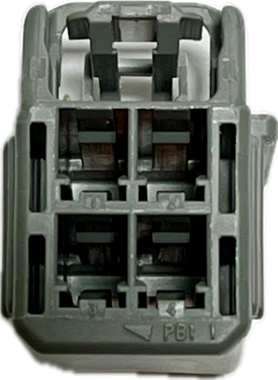 Yazaki Wire Harness and Connectors Yazaki 7283-6446-40 7283644640 4 Position Female Connector Housing Unit Yazaki 7283-6446-40 4 Position Female Connector 