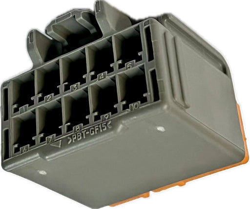 Yazaki Wire Harness and Connectors Yazaki 7283-6457-40 7283645740 10 Position Female Connector Housing Unit Yazaki 7283-6457-40 10 Position Female Connector 