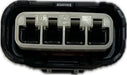Yazaki Wire Harness and Connectors Yazaki 7283-7449-30 7283744930 4 Position Sealed Female Connector Housing Unit Yazaki 7283-7449-30 4 Position Sealed Female Connector 