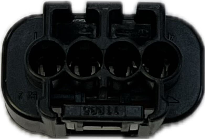 Yazaki Wire Harness and Connectors Yazaki 7283-7449-30 7283744930 4 Position Sealed Female Connector Housing Unit Yazaki 7283-7449-30 4 Position Sealed Female Connector 